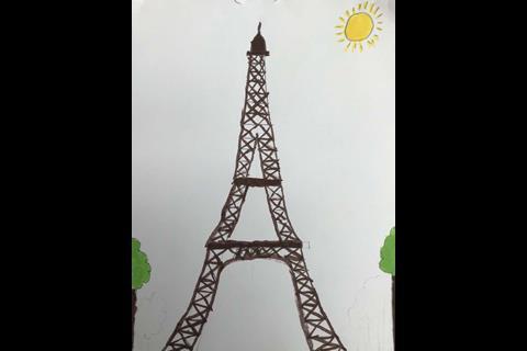 Eiffel Tower by Grace Hilton